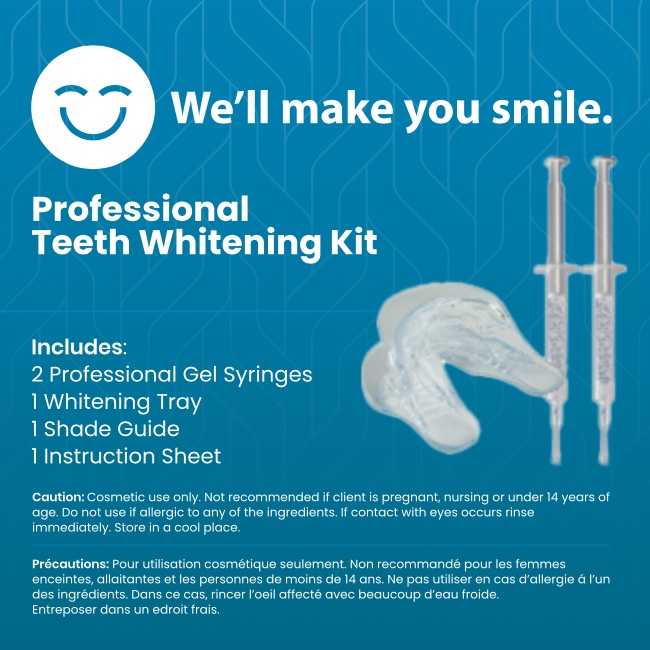 dentist-promotion-teeth whitening-box free teeth whitenening Kitchener